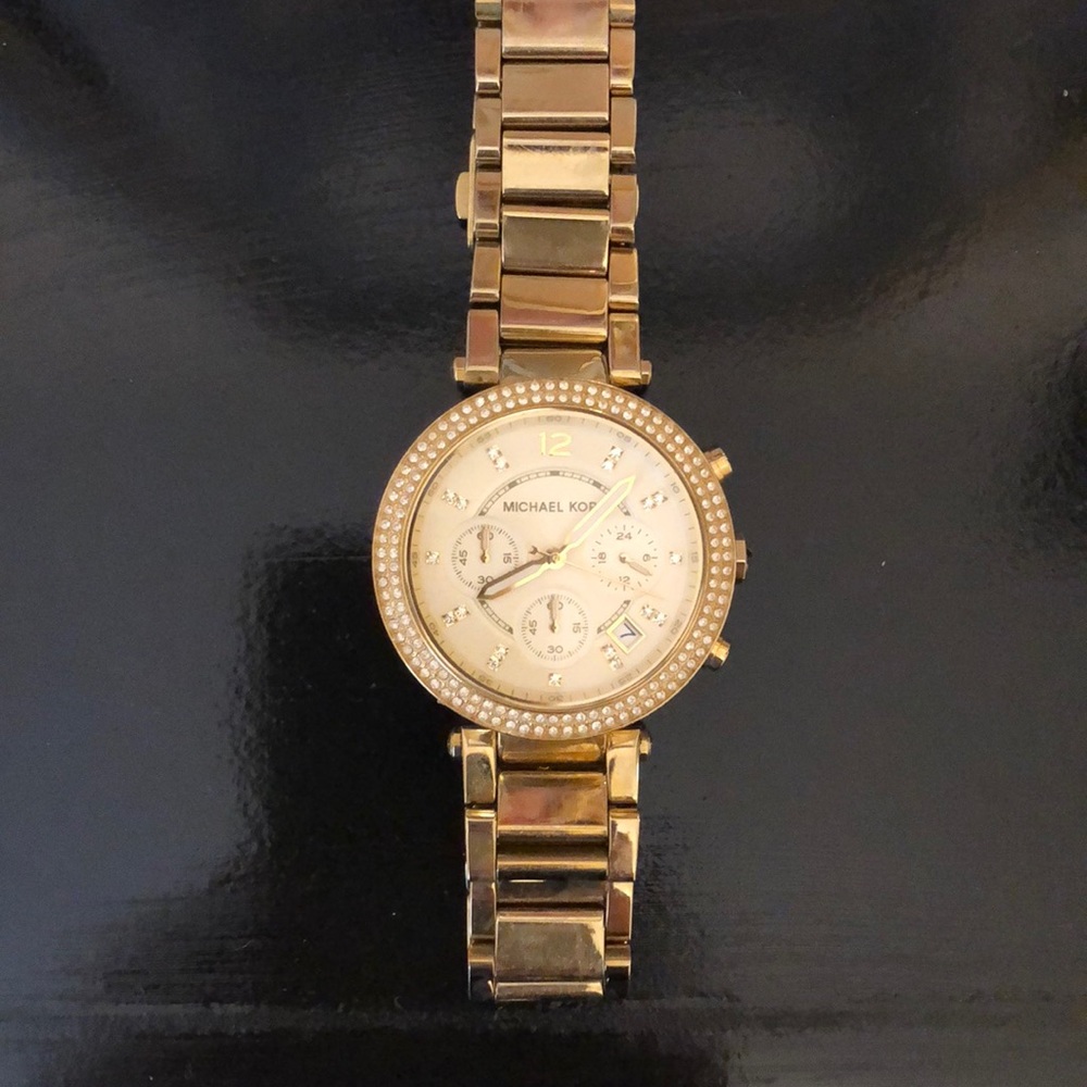 Gold Michael Kors Watch